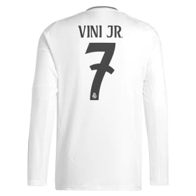 Vini Jr. Real Madrid Hjemmebanetrøje 2024/2025 Langærmet